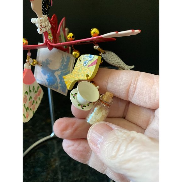 Silvestri Fanciful Flights Ornament, Lotus Blossom, NIB - Picture 4 of 11